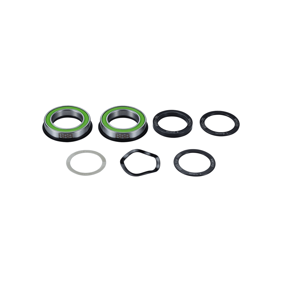 BBB Cycling kerékpáros középcsapágy BBO-26 BottomBear, BB90, 37-24mm átmérőjű tengelyhez