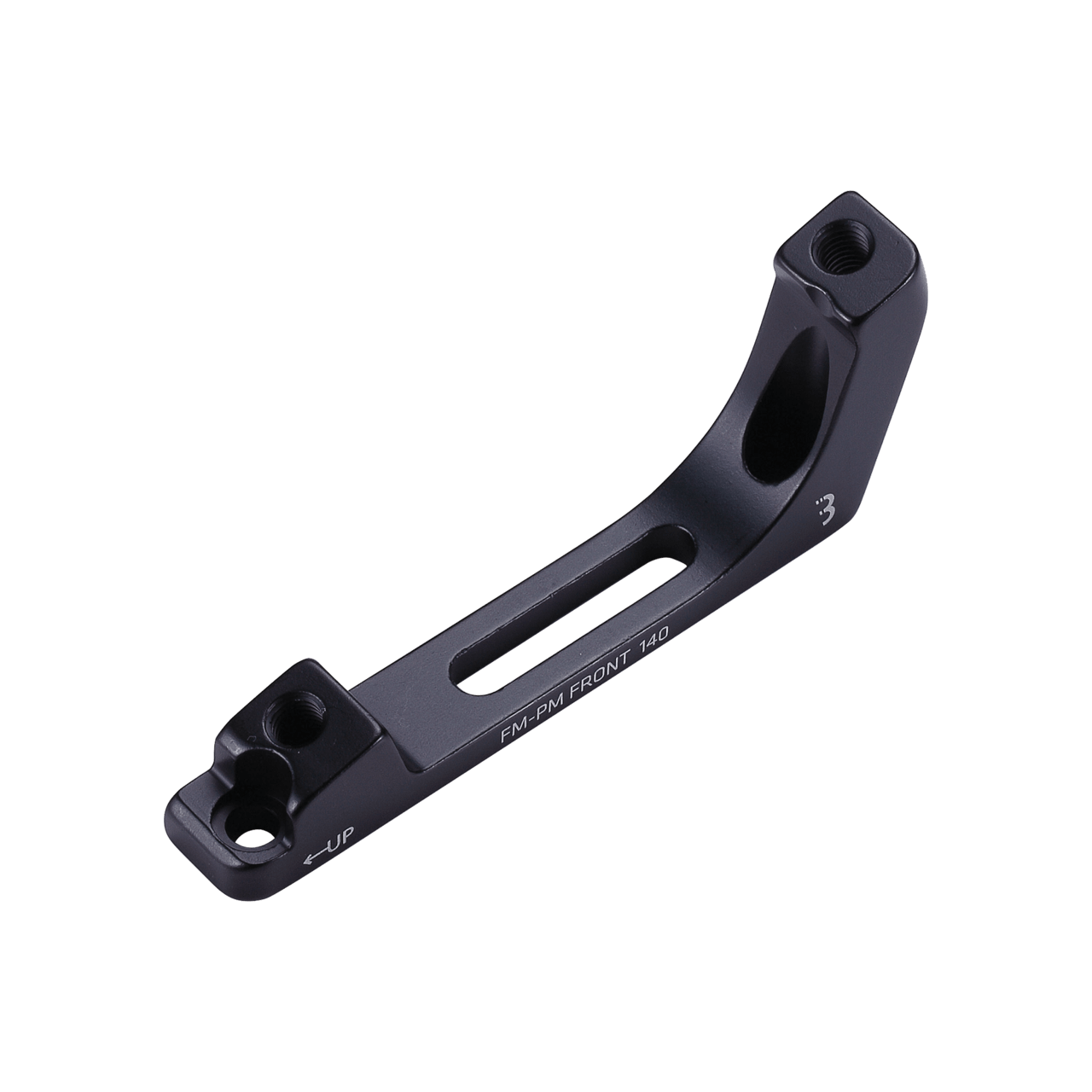BBB Cycling kerékpáros féktárcsa adapter BBS-96F PowerMount, első féktárcsához, flatmount, 140mm, FM to PM