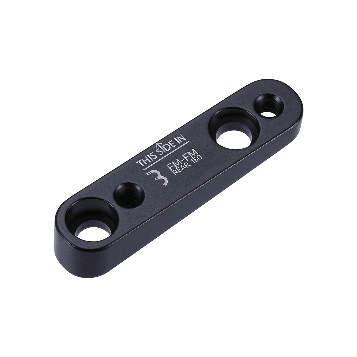 BBB Cycling kerékpáros féktárcsa adapter BBS-98R PowerMount, hátsó féktárcsához, flatmount, 160mm, FM to FM