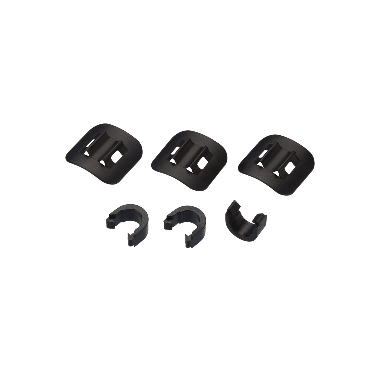 BBB Cycling kerékpáros kábelvezető hidraulikus bowdenekhez BCB-94 HydroGuide, vázra ragasztható, fekete (3 db)