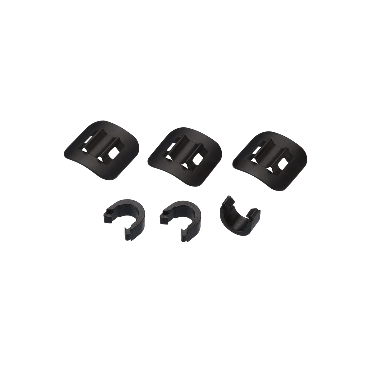 BBB Cycling kerékpáros kábelvezető hidraulikus bowdenekhez BCB-94 HydroGuide, vázra ragasztható, fekete (3 db)