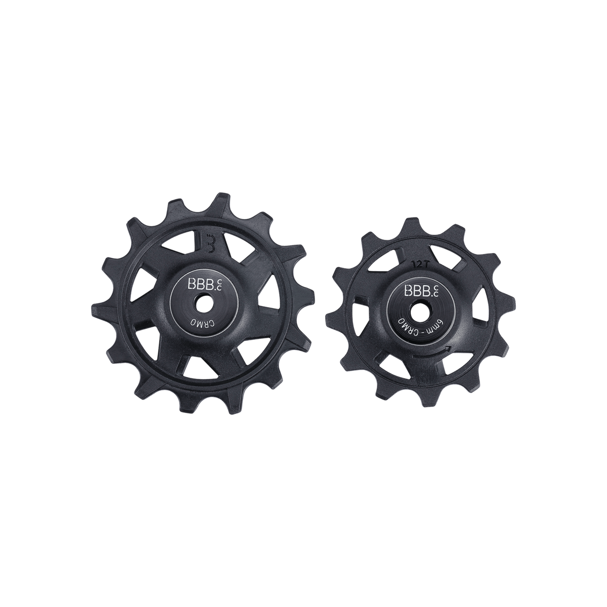 BBB Cycling kerékpáros váltógörgő BDP-07 RollerBoys, 12T-14T, 12 sebességes, SRAM 1x12 Narrow-Wide kompatibilis, fekete