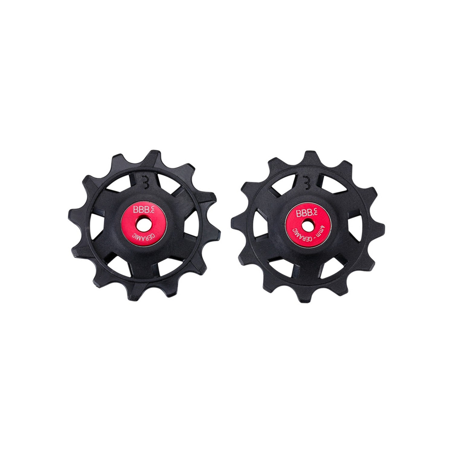 BBB Cycling kerékpáros váltógörgő BDP-20 RollerBoys Ceramic, 12T-12T, Sram Road kompatibilis, fekete