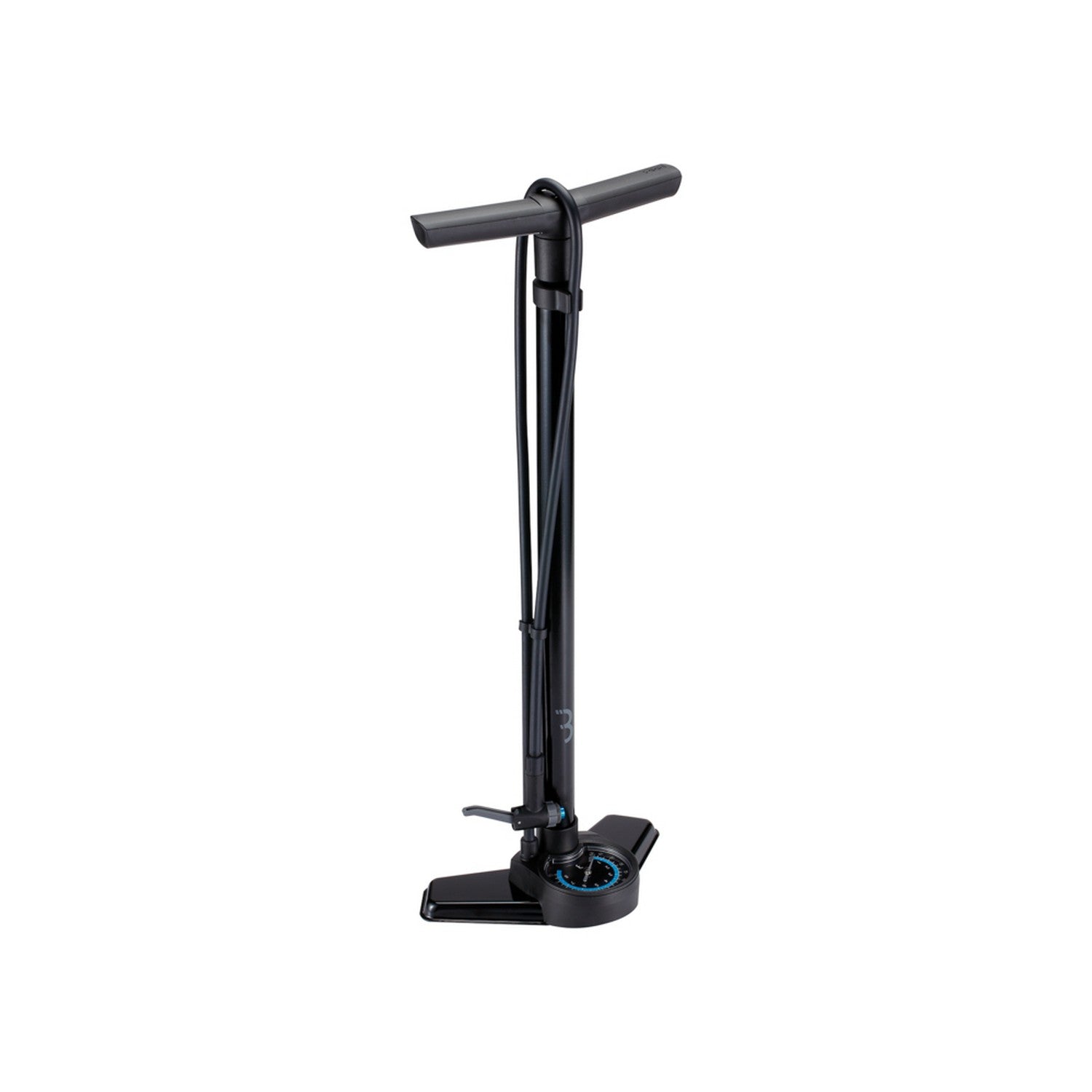 BBB Cycling kerékpáros állópumpa BFP-42 AirSmart, acél, fekete