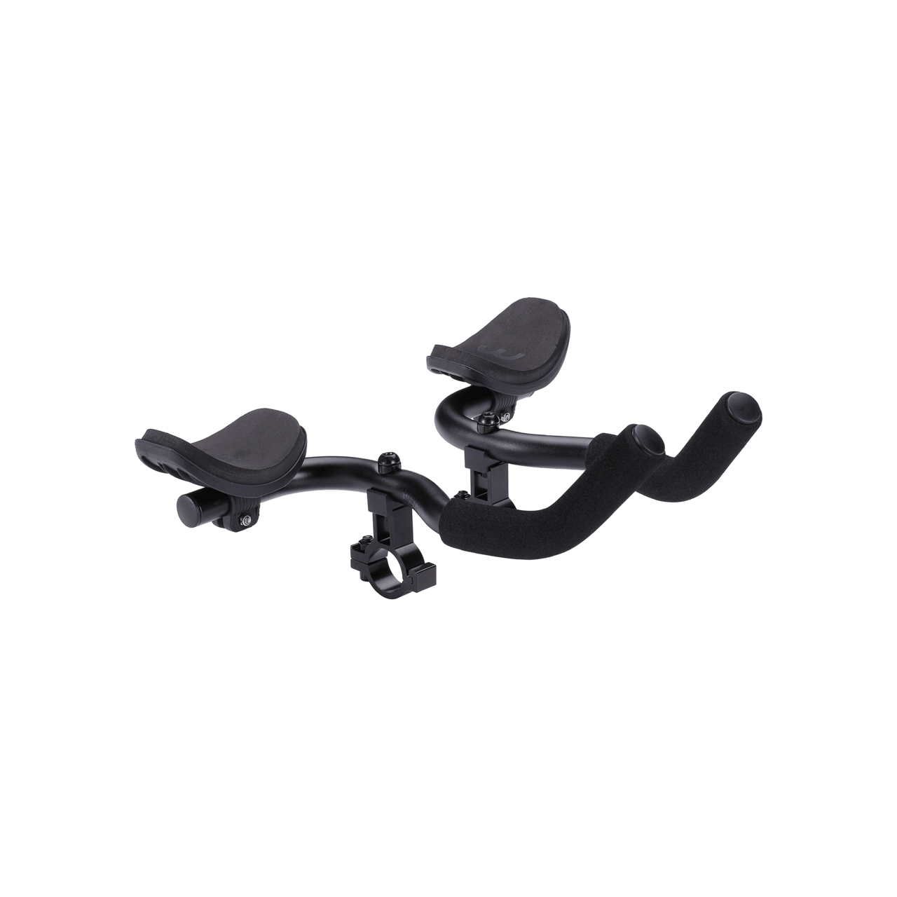 BBB Cycling kerékpáros időfutam könyöklő BHB-59 AeroComfort, alumínium, 22.2/25.4/31.8mm, ergonomikus forma, 282mm hosszú, fekete