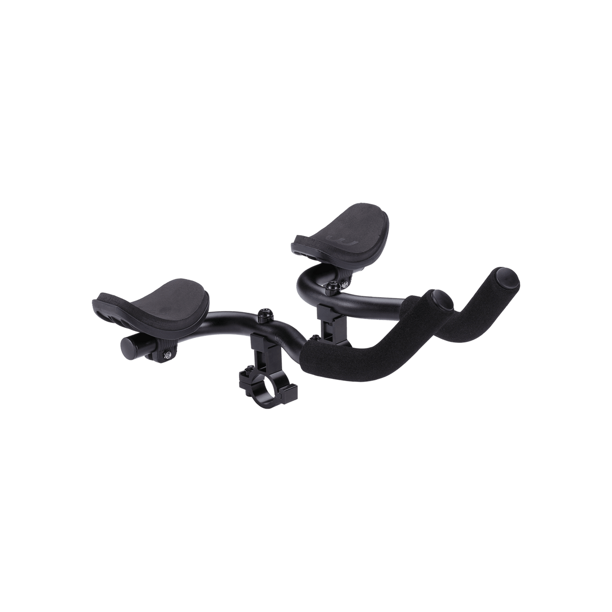 BBB Cycling kerékpáros időfutam könyöklő BHB-59 AeroComfort, alumínium, 22.2/25.4/31.8mm, ergonomikus forma, 282mm hosszú, fekete