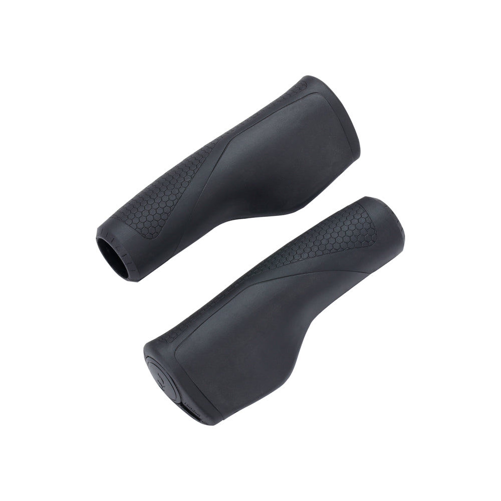 BBB Cycling kerékpáros markolat BHG-100 Mamba 130mm, tenyértámaszos, csavaros, fekete