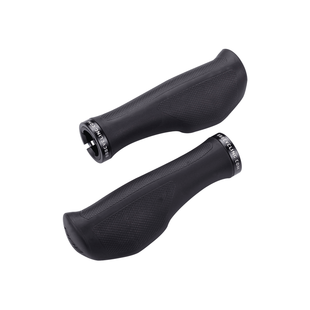 BBB Cycling kerékpáros markolat BHG-71 ErgoFix, 133mm, tenyértámaszos, csavaros, fekete