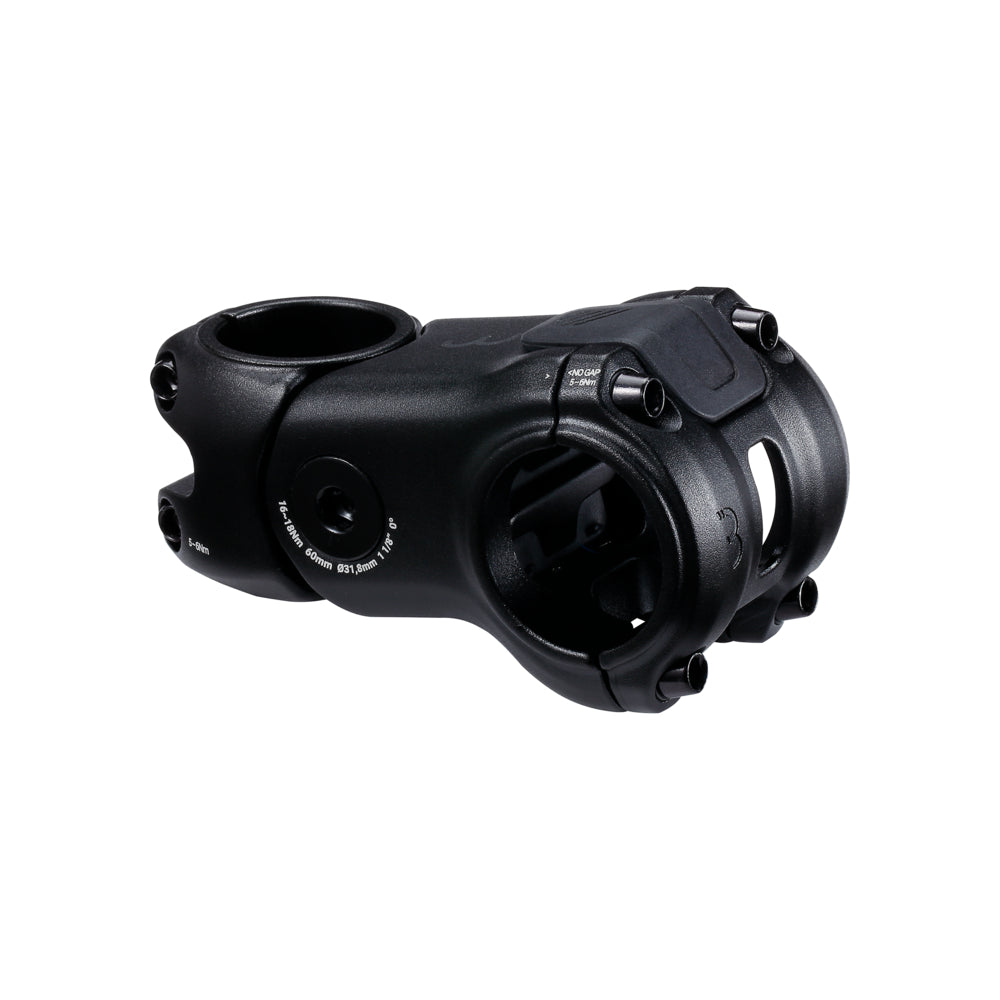 BBB Cycling kerékpáros kormányszár BHS-52 ActionStem, elasztomeres csillapítással, 31.8mm, 0fokos, 60mm hosszú