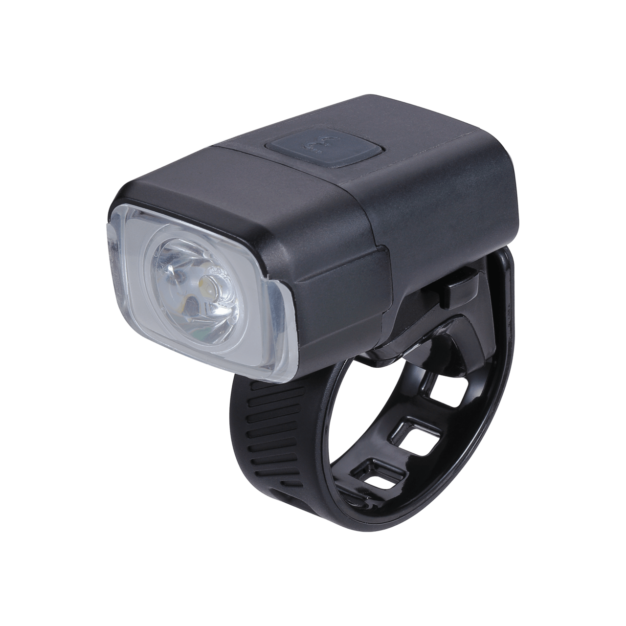 BBB Cycling kerékpáros első lámpa BLS-130 NanoStrike, 400 lumen, 6 mód, micro USB tölthető 1000mAh akku, gumis felfogatással