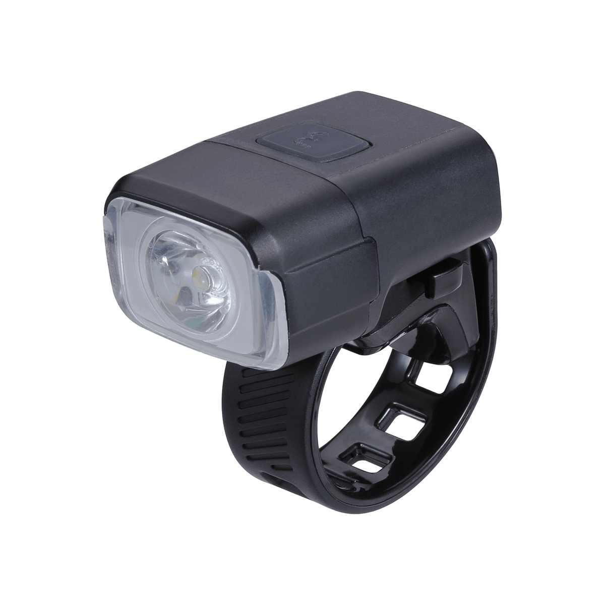 BBB Cycling kerékpáros első lámpa BLS-130 NanoStrike, 400 lumen, 6 mód, micro USB tölthető 1000mAh akku, gumis felfogatással