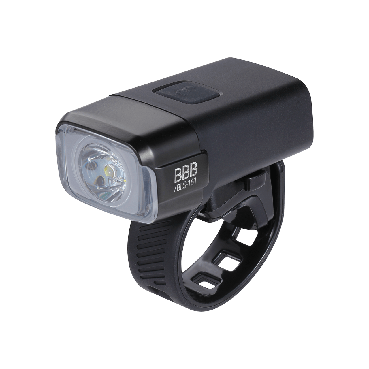 BBB Cycling kerékpáros első lámpa BLS-161 NanoStrike, 600 lumen, 6 mód, micro USB tölthető 2000mAh akku, gumis felfogatással