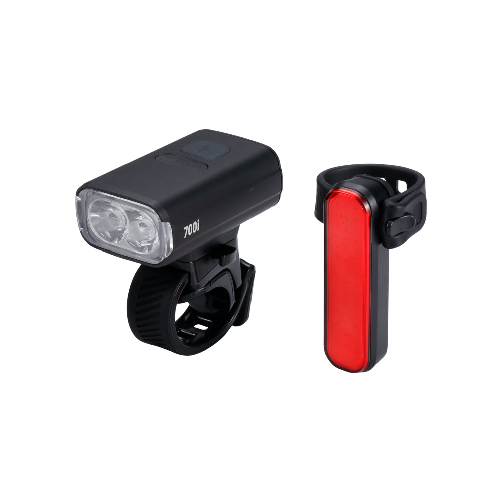 BBB Cycling kerékpáros lámpa szett BLS-266i NanoStrike 700i Combo + BLS-255 Signal