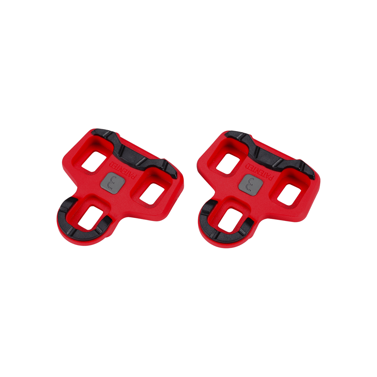 BBB Cycling kerékpáros pedálstopli BPD-04A MultiClip, Look Keo kompatibilis, 7 fokos, piros