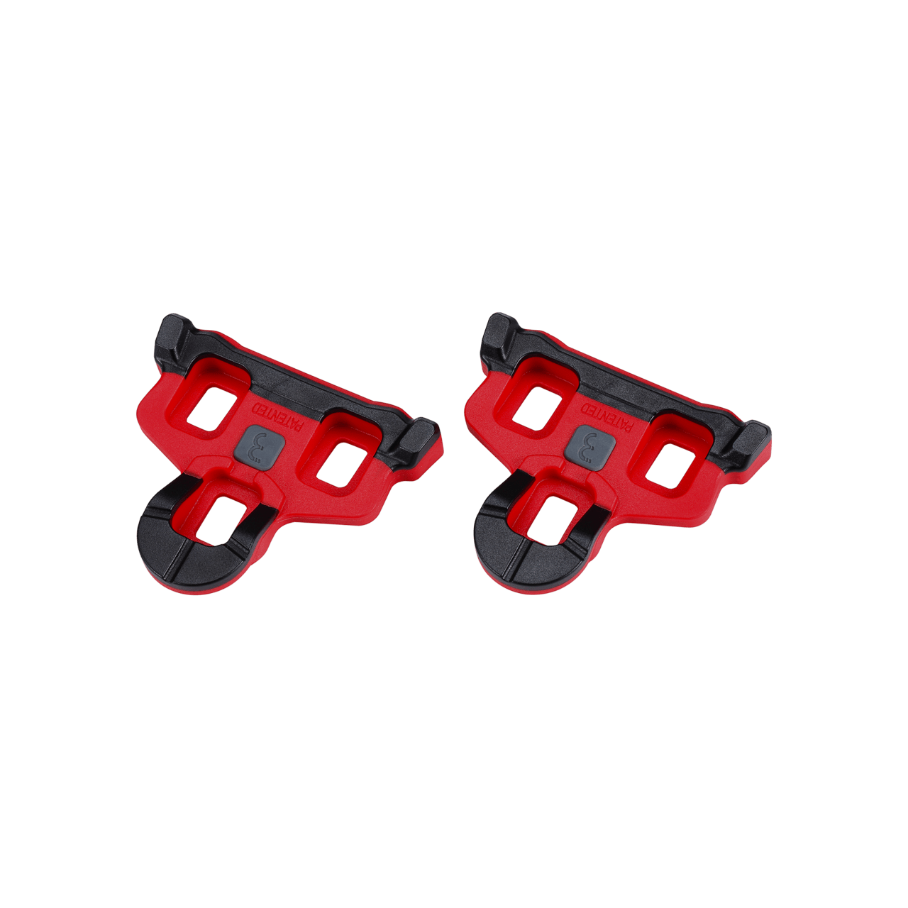 BBB Cycling kerékpáros pedálstopli BPD-06A PowerClip, SPD-SL kompatibilis, 6 fokos, piros