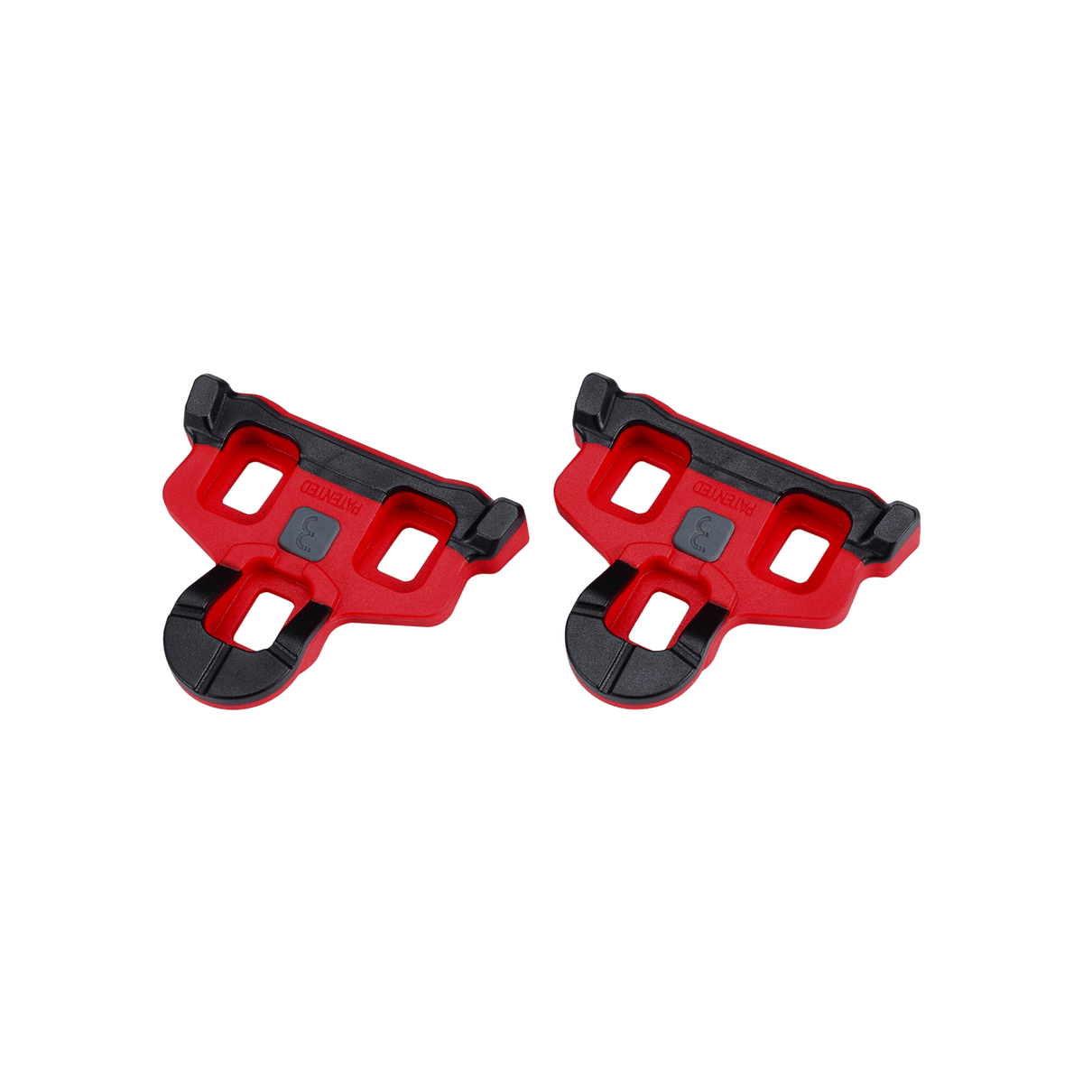 BBB Cycling kerékpáros pedálstopli BPD-06A PowerClip, SPD-SL kompatibilis, 6 fokos, piros