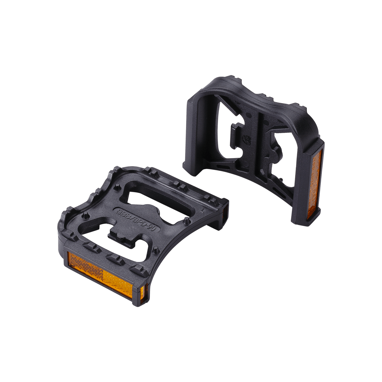 BBB Cycling kerékpáros pedál alkatrész BPD-90 FeetRest, adapter patent pedálhoz, fekete