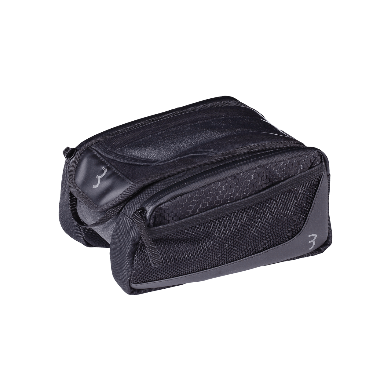 BBB Cycling kerékpáros táska felső vázcsőre BSB-19 TopTank X, vízálló, átlátszó fedőlap, 1.5 liter (110x160x200mm)