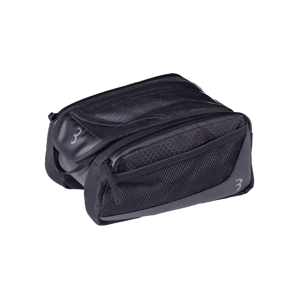 BBB Cycling kerékpáros táska felső vázcsőre BSB-19 TopTank X, vízálló, átlátszó fedőlap, 1.5 liter (110x160x200mm)