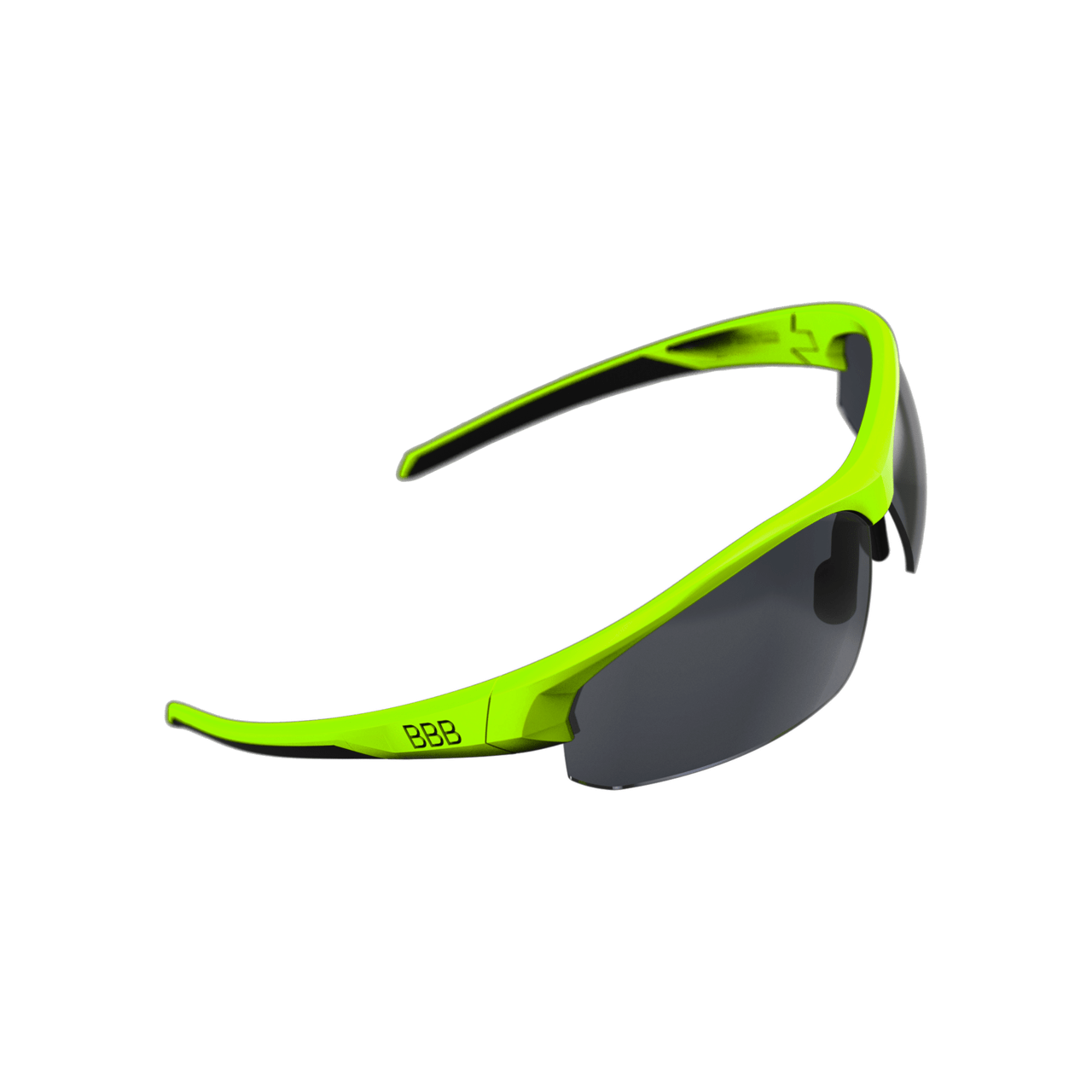 BBB Cycling kerékpáros sportszemüveg BSG-58 Impress, matt neon sárga keret / PC füst lencsékkel