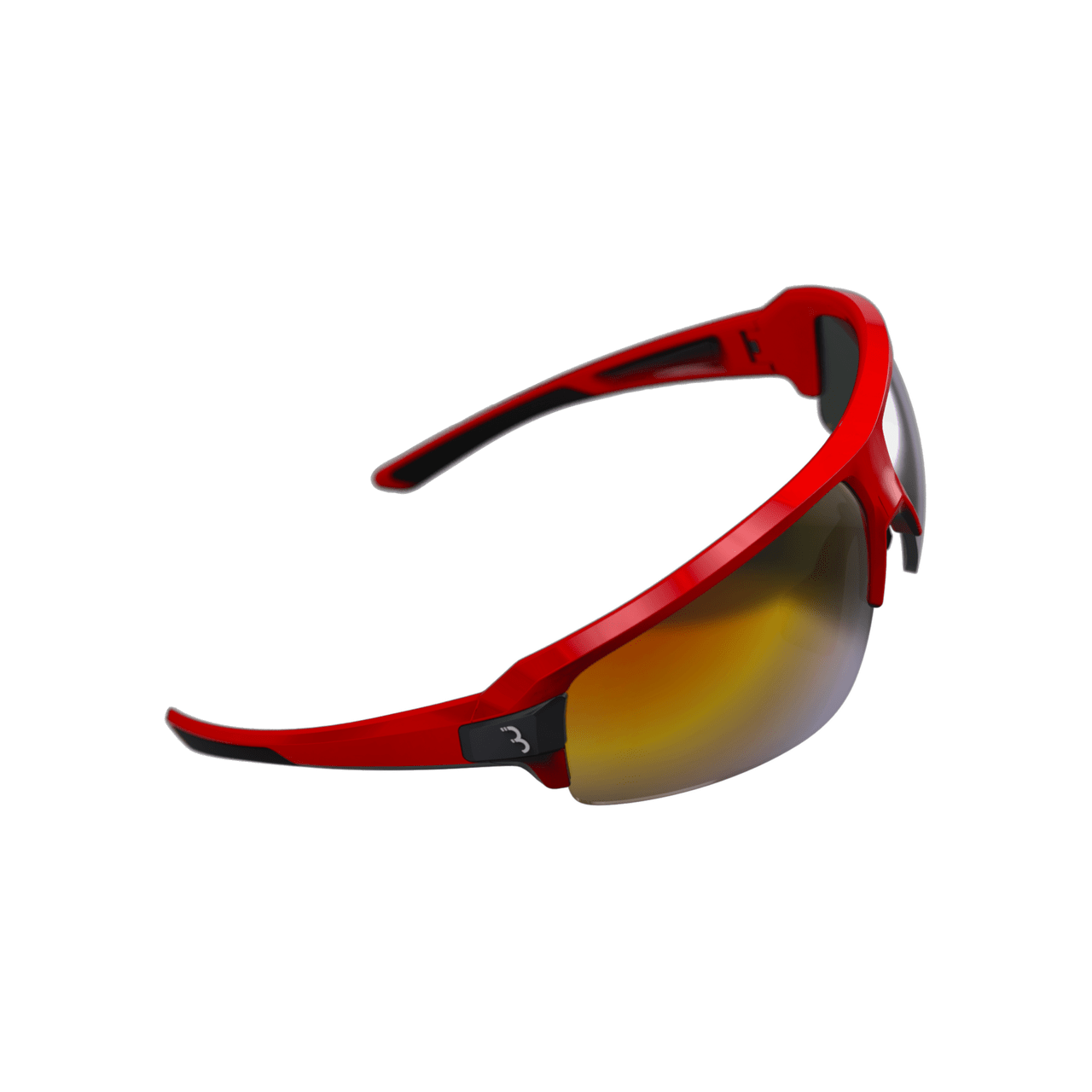 BBB Cycling kerékpáros sportszemüveg BSG-62 Impulse, fényes piros keret / MLC piros lencsékkel