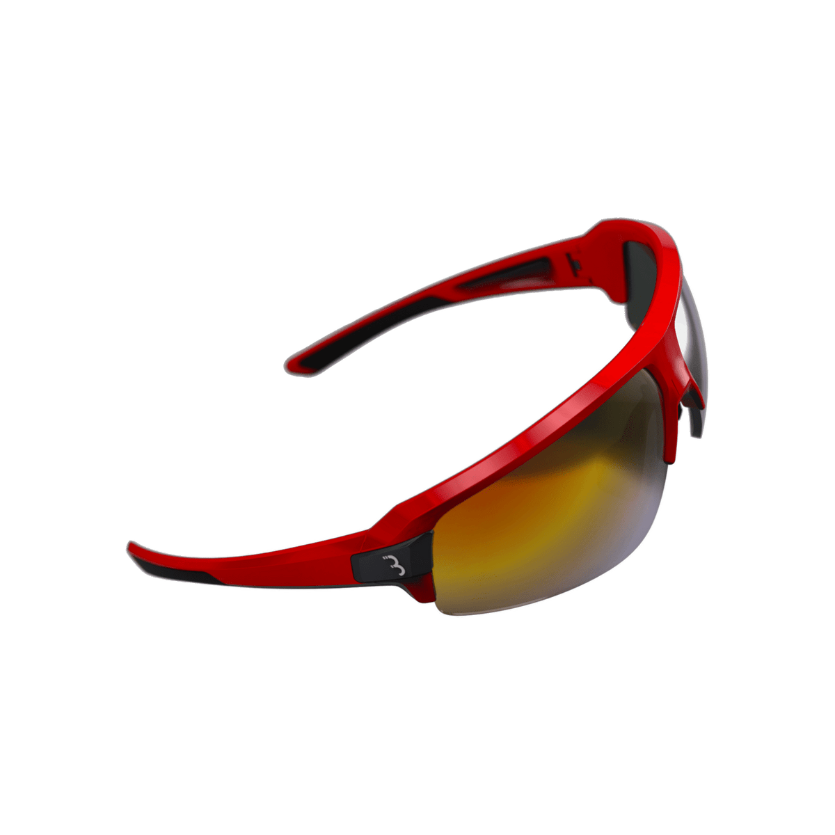 BBB Cycling kerékpáros sportszemüveg BSG-62 Impulse, fényes piros keret / MLC piros lencsékkel