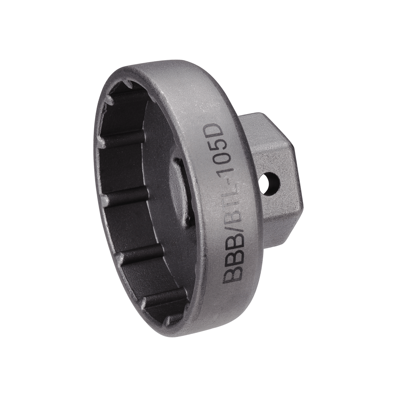 BBB Cycling kerékpáros szerszám - középrész leszedő BTL-105D BracketPlug, 24mm-es villáskulcs kell hozzá, 12 fog, 46mm-es külső átmérőjű SRAM DUB csészékkel kompatibilis