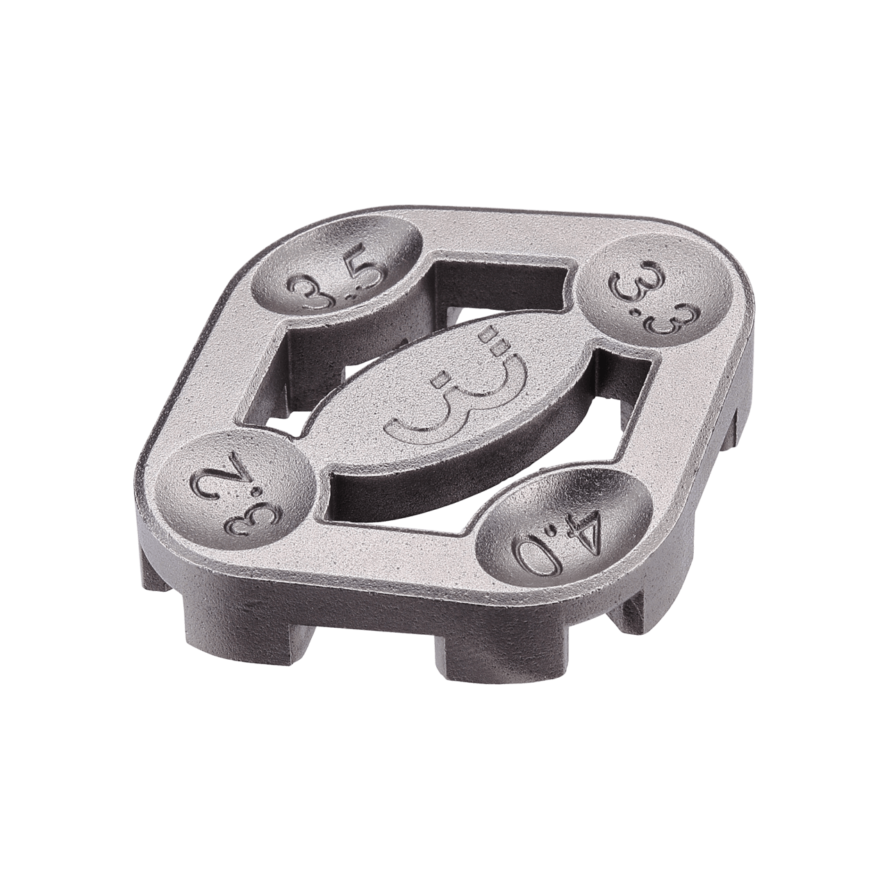 BBB Cycling kerékpáros szerszám - küllőkulcs BTL-15 Turner, 3.2 mm/3.3mm/3.5mm/4.0mm