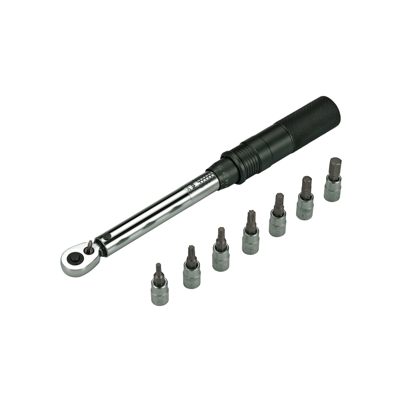 BBB Cycling kerékpáros szerszám - nyomatékkulcs BTL-173 TorqueSet Deluxe, 1/4"-es fej, 2-24 Nm között állítható