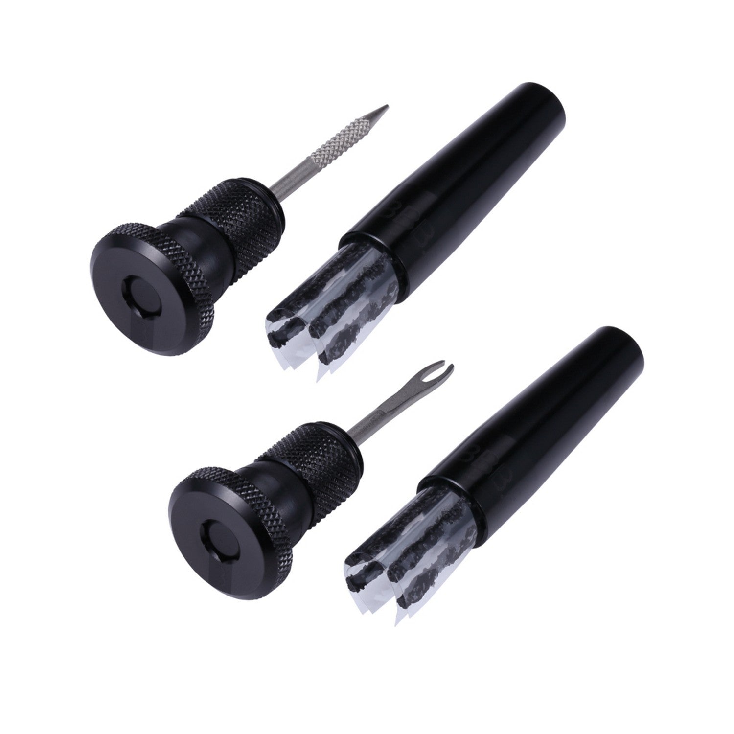 BBB Cycling kerékpáros szerszám - tubeless szerszám BTL-210 BarPlugger, kormányvégbe dugható tubeless gumi javító készlet