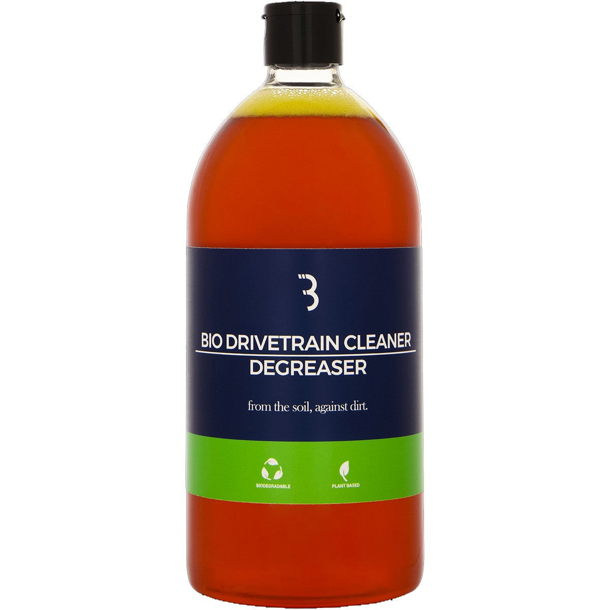 BBB Cycling kerékpáros szerszám - tisztító és zsírtalanító folyadék BTL-250 BioDrivetrain Cleaner, kazetta és lánctisztító, biológiailag lebomlik, 1 liter