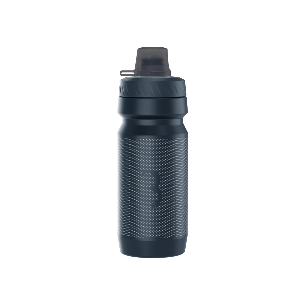 BBB Cycling kerékpáros kulacs BWB-12 AutoTank Mudcap, 550ml, auto szeleppel, kupakkal, BPA mentes, mosogatógépben is mosható, fekete