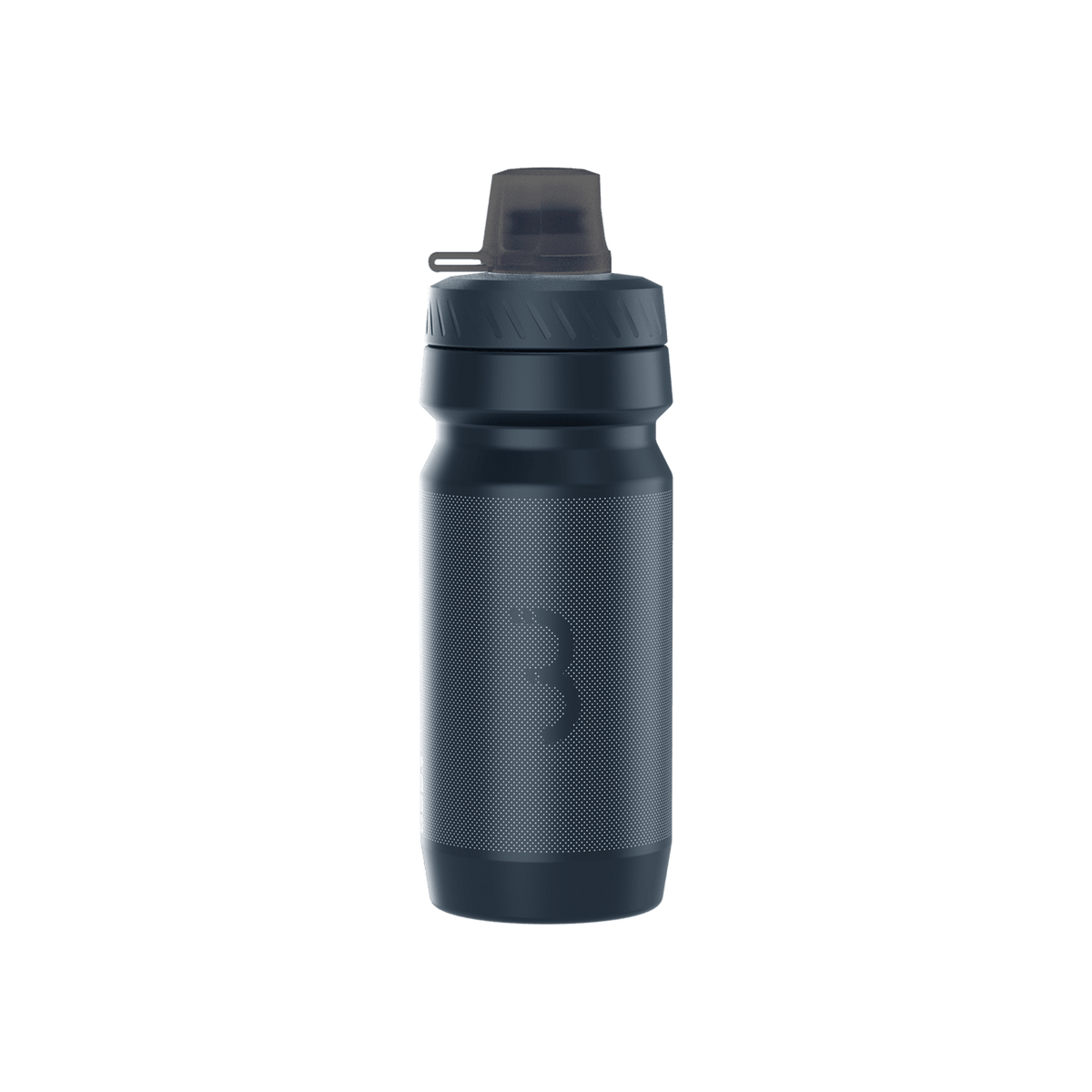 BBB Cycling kerékpáros kulacs BWB-12 AutoTank Mudcap, 550ml, auto szeleppel, kupakkal, BPA mentes, mosogatógépben is mosható, fekete
