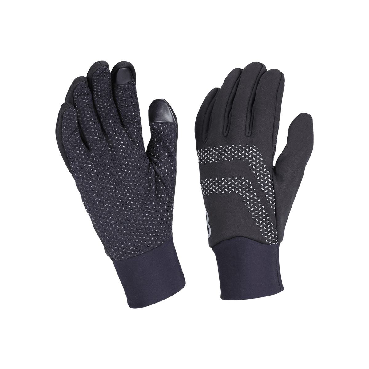 BBB Cycling kerékpáros téli kesztyű BWG-33 RaceShield WB 2.0, szélálló és vízlepergető, tavaszi és őszi időjáráshoz, fekete M