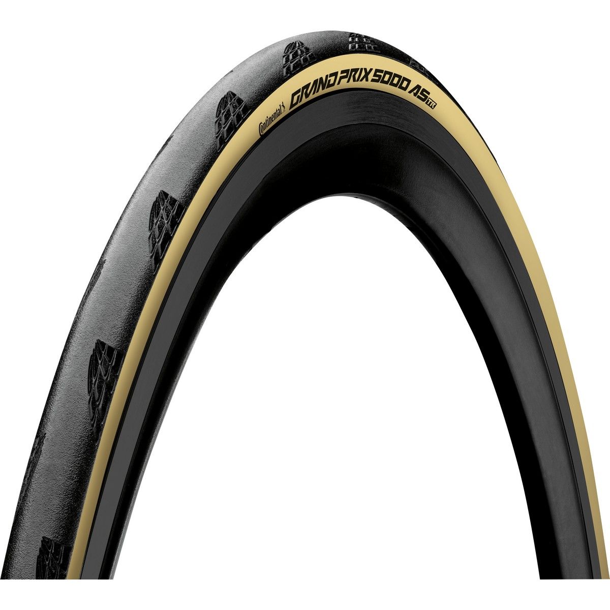 Continental országúti kerékpáros külső gumi 35-622 Grand Prix 5000 AllSeason TR 700x35C, hookless felni kompatibilis, tubeless ready, fekete/krém, hajtogathatós