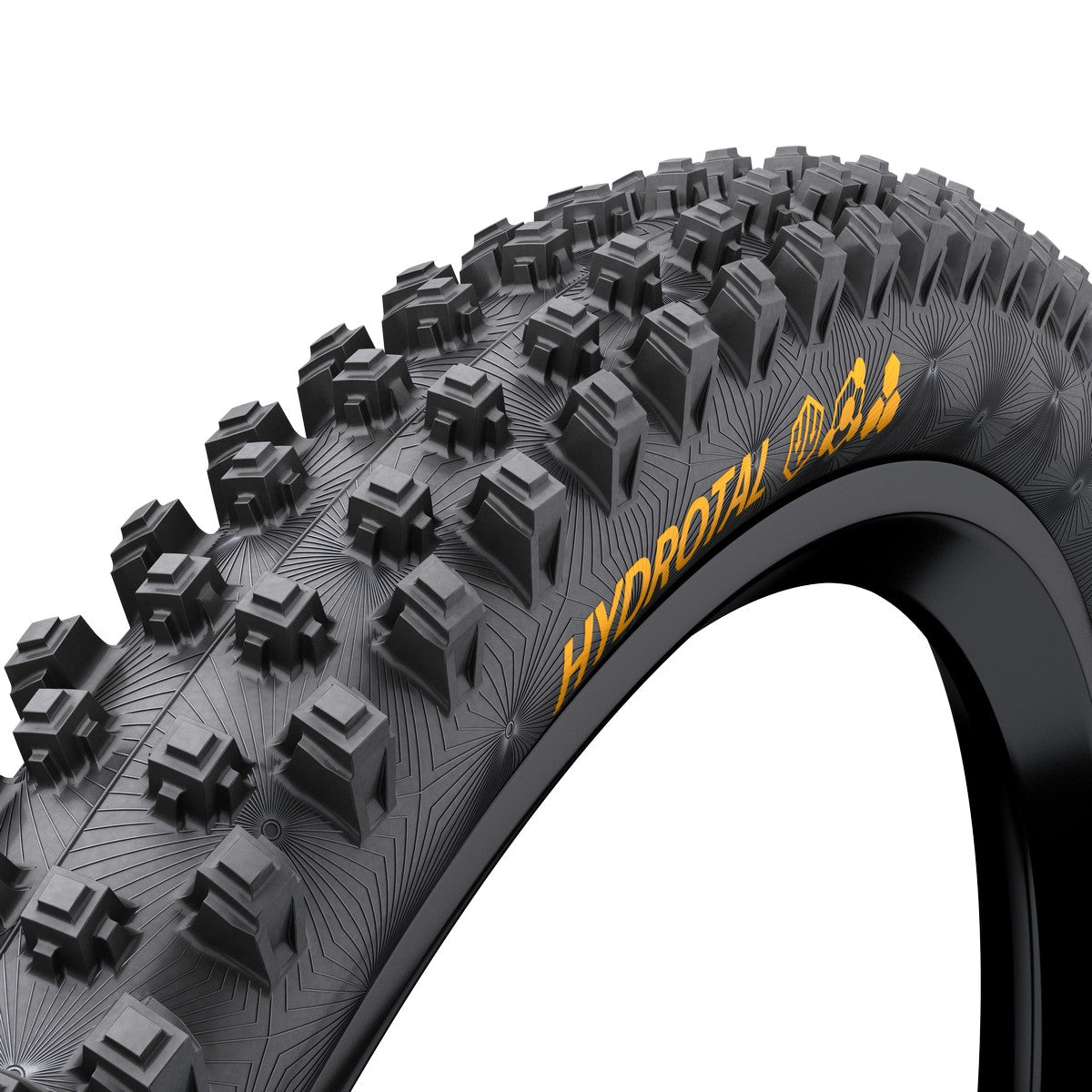 Continental MTB kerékpáros külső gumi 60-584 Hydrotal Downhill SuperSoft 27,5x2,4, hookless felni kompatibilis, tubeless ready, fekete/fekete hajtogathatós Skin