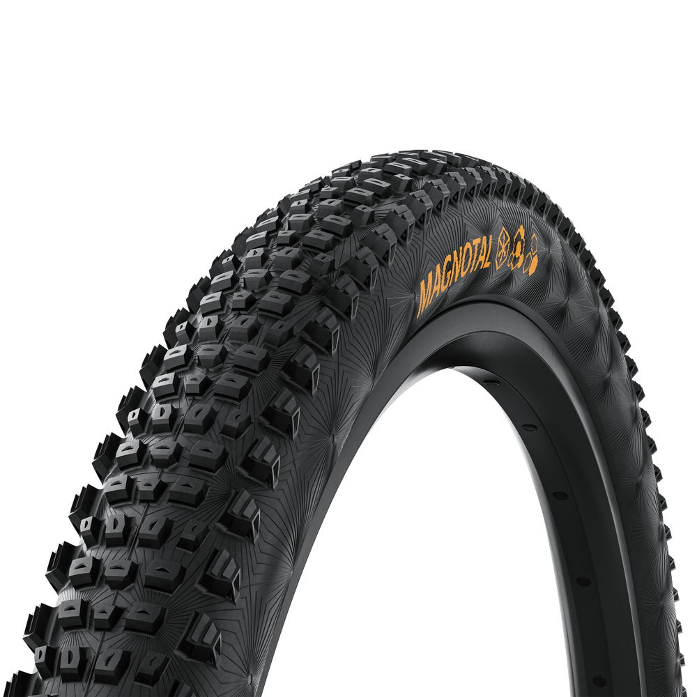 Continental MTB kerékpáros külső gumi 65-584 Magnotal Trail Soft 27,5x2,6, hookless felni kompatibilis, tubeless ready, fekete/fekete hajtogathatós Skin
