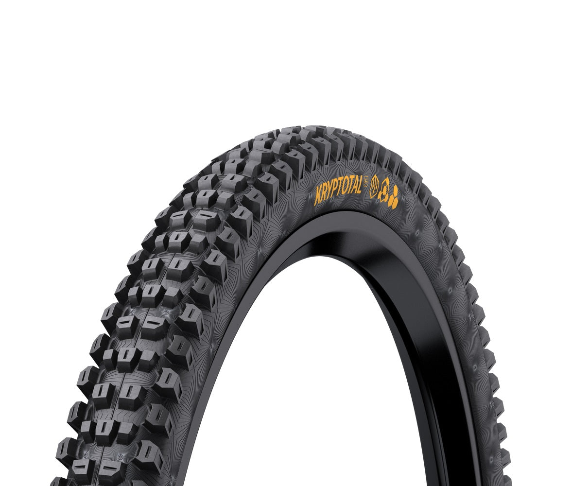 Continental MTB kerékpáros külső gumi 65-622 Kryptotal-F Enduro Soft 29x2,6, hookless felni kompatibilis, tubeless ready, fekete/fekete, hajtogathatós, előre