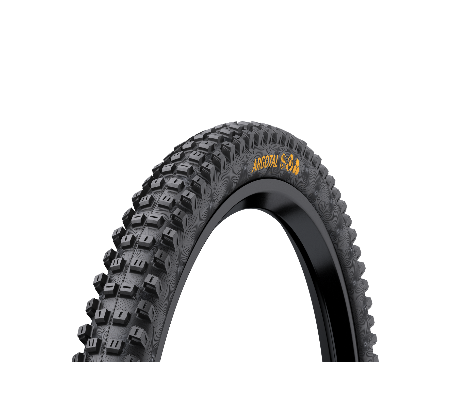 Continental MTB kerékpáros külső gumi 60-622 Argotal Enduro Soft 29x2,4, hookless felni kompatibilis, tubeless ready, fekete/fekete hajtogathatós Skin