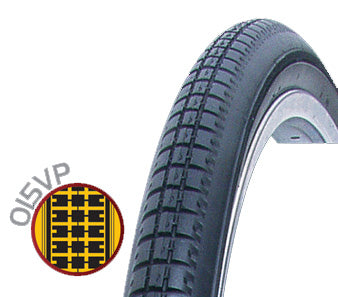 Vee Rubber kerékpáros külső gumi 37-590 26x1 3/8 VRB015 VP fekete