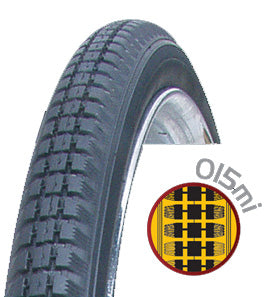 Vee Rubber kerékpáros külső gumi 40-635 28x1 1/2 VRB015 MI fekete