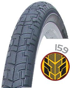 Vee Rubber kerékpáros külső gumi 47-559 26x1,75 VRB159, fekete (VRB212 helyettesítője)